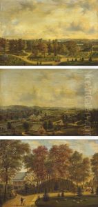 Three Views Of Springside by Henry C. Gritten