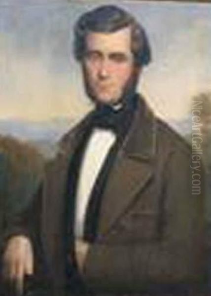 Portrait D'un Homme A La Veste De Velours - view 1