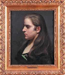 Portret Kobiety by Stanislaw Grocholski