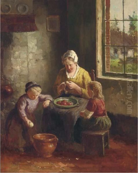 Apple Peeling - view 1