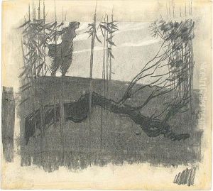 A Group Of Figure Studies (5) by Daniel Sayre Groesbeck