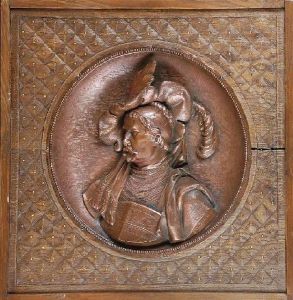 Popiersie Mezczyzny W Kapeluszu by Gustav Grohe