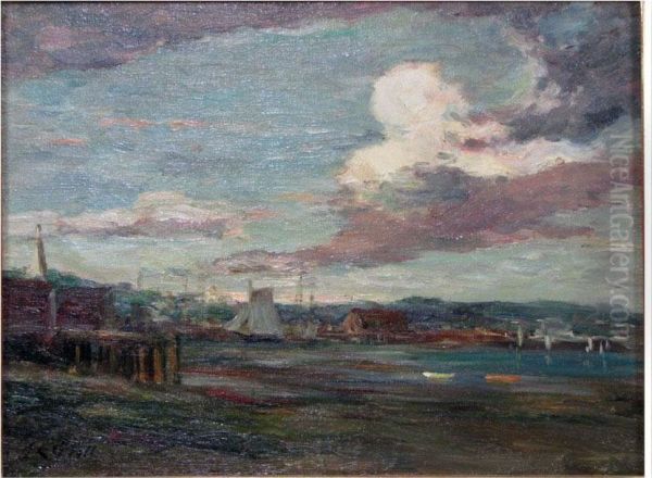 New Bedford Harbor Scene - view 1