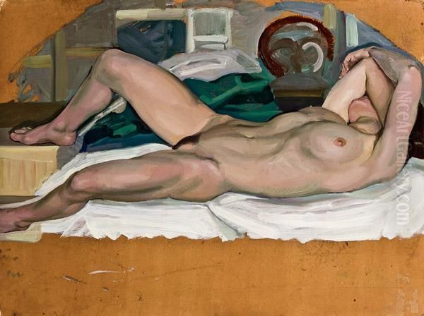 Liegender Weiblicher Akt - view 1
