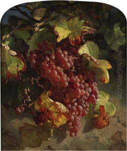 Grapes On A Vine by Theude Gronland