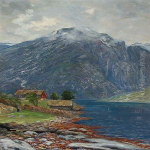 Landscape From Norway by Hulda Gronneberg