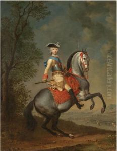 Grand Duke Petr Fedorovich On Horseback