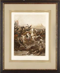 Napoleon At The Battle Of Thepyramids, 
July 21st 1798 by Antoine-Jean Gros