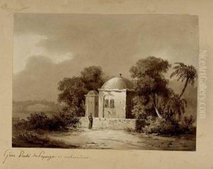 Paysage Oriental by Baron Jean-Baptiste Gros