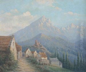 Environ De Luz : Lechateau Sainte Marie by Lucien Alphonse Gros