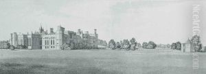 The Inner Front Of Cowdray House Taken From The Gateway by Francis, Captain Grose