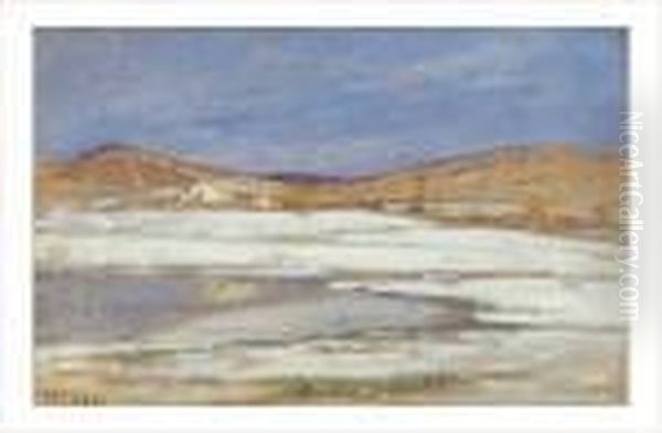 Un Etang En Hiver : Brenod - view 1