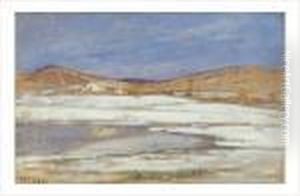 Un Etang En Hiver : Brenod by Henry Grosjean