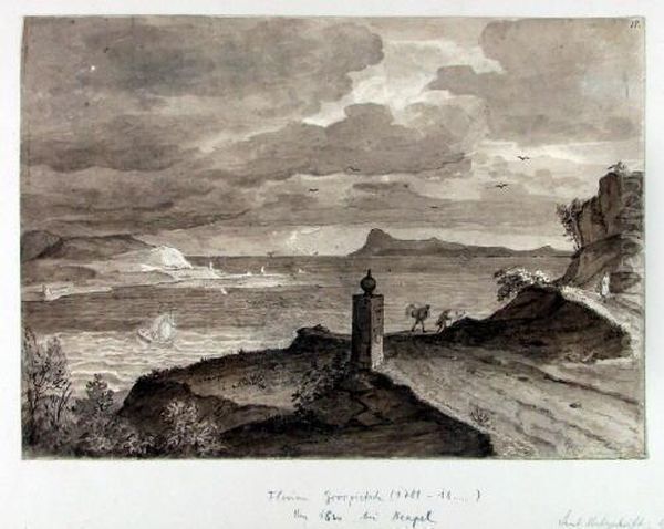Sturm Am Golf Von Neapel. - view 1