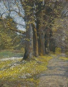 A Lime Tree Alley by Adolf Gross