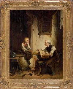 Lehrstunde In Der Schmiede by Richard Gross