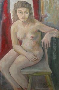 Nud Pe Scaun by Margareta Grossman