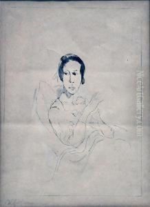 Sitzende by Rudolf Grossmann
