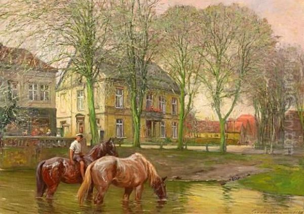 Horse Trough In Altmunster - view 1