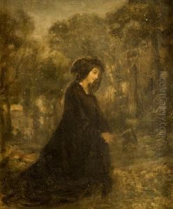 Na Mogile (na Grobie Powstanca), Ok. 1865 by Artur Grottger