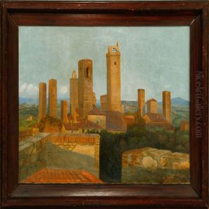 From San Gimignano, Italy by Gudrun Grove
