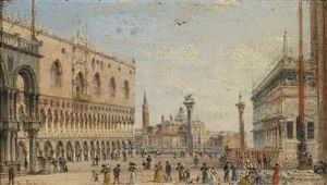 View Of The Piazza San Marco