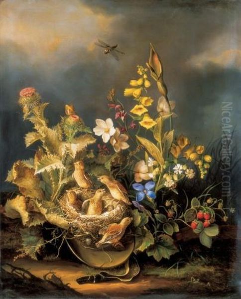 Still Life With Bird Nest - view 1
