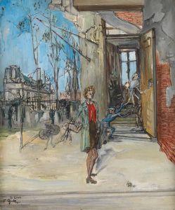 Les Distraits Ou L'indifferente by Francis Gruber