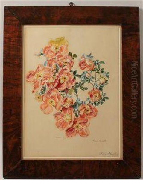 Orange-yellow Roses - view 1