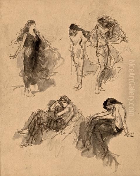 Figure Studies For Illustration - view 1