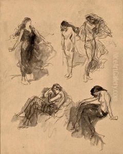 Figure Studies For Illustration by Frederic R. Gruger