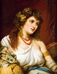 Jeune Femme Au Tambourin