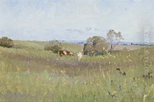 Unploughed Field by Elioth Gruner
