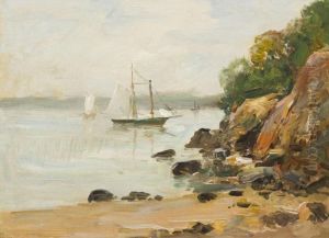 Rocky Beach, Rockport by Charles Paul Gruppe
