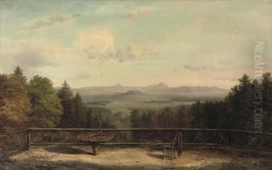 An Extensive Summer Landscape Near Teplitz An Extensive Summer Landscape Near Teplitz