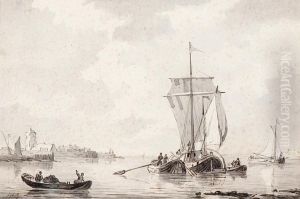 Activity On The Water by Willem Jun Gruyter