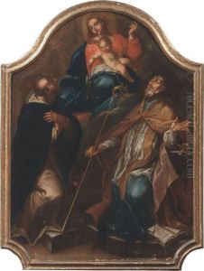 Madonnacol Bambino E Santi