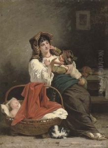 A Mother's Love by Guerrino Guardabassi