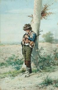 Portraits Of Italian Peasants by Guerrino Guardabassi