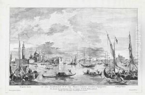 View Of The Isola Di San Giorgio Maggiore by Francesco Guardi