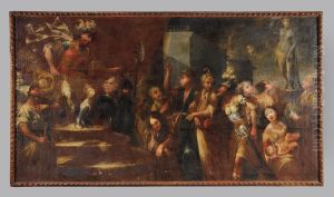 "il Giudizio Di Salomone" by Gianantonio Guardi