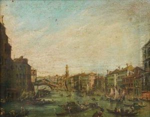 Le Grand Canal A Venise by Nicolo Guardi