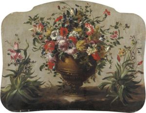 Natura Morta Con Vaso Di Fiori by Francesco Guardi