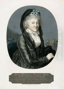 Bildnis Der Sophie Wil by Friedrich Wilhelm Gubitz