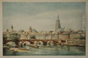 Radierung by Rudolf Gudden