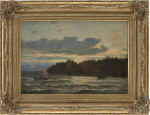At An Outport by Hans Fredrik Gude
