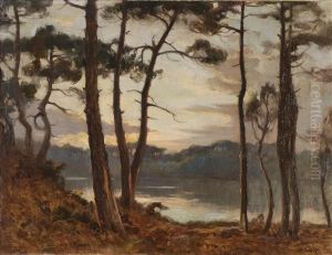 Etangde Laprade by Louis Marius Gueit