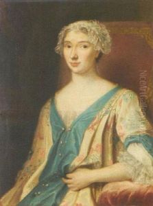 Femme A La Coiffe De Dentelle by Jean-Baptiste Guelard
