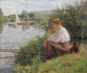 Le Pecheur Au Bord De L'eau