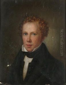 Portrait, Bust Length, Of A Young Gentleman, Believed To Be Mr R Strange